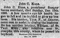 Kane, John C